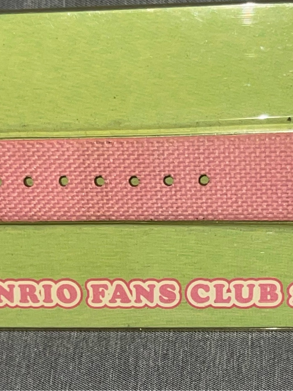 NOS Vintage 2006 Sanrio Fans Club promotional wristwatch Hello Kitty Analog Pink - Picture 7 of 9